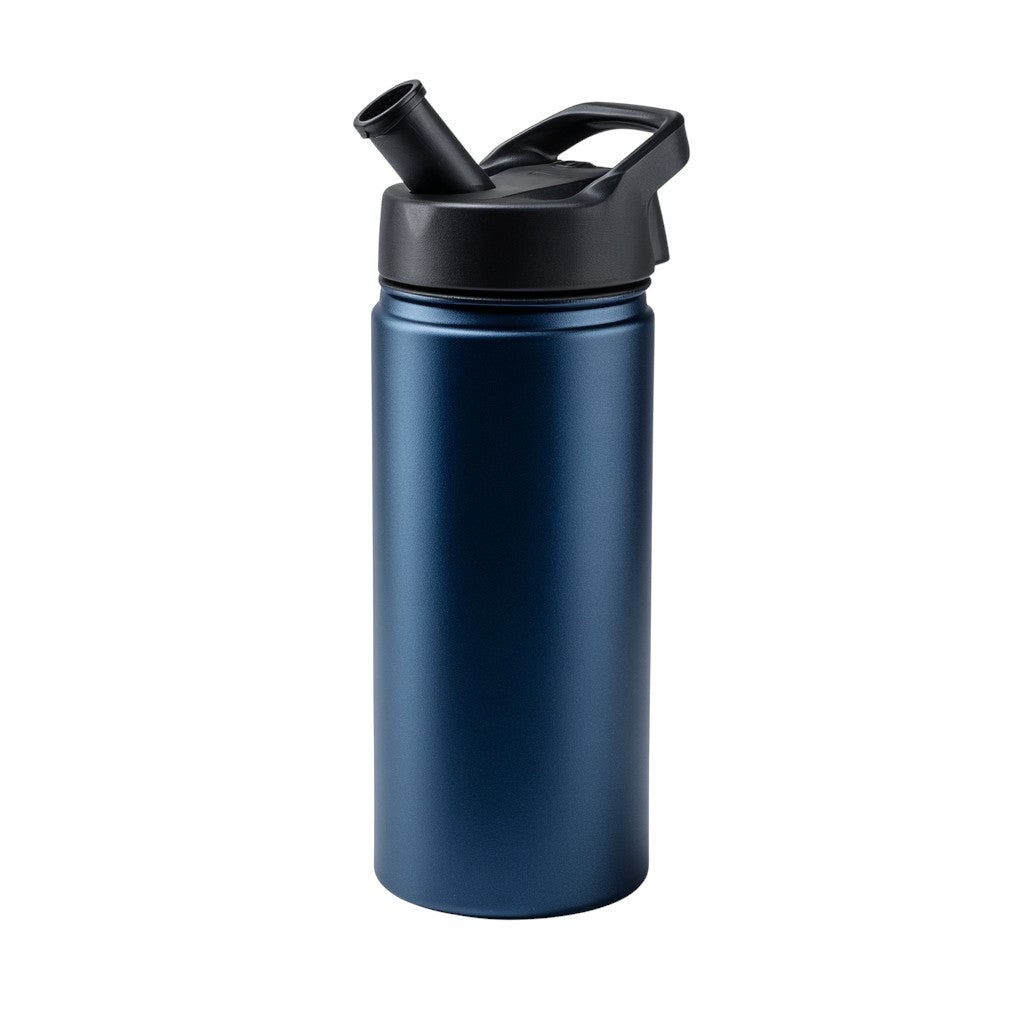 Lightweight Sports Insulated Bottle with Straw Lid