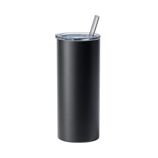Matte Insulated Office Tumbler - 20oz Double-Wall Stainless Steel