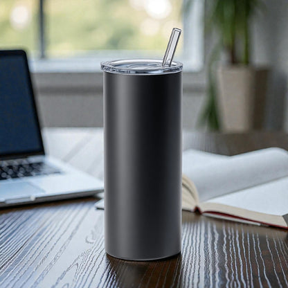 Matte Insulated Office Tumbler - 20oz Double-Wall Stainless Steel